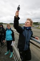 Vindstyrken måles og i dag lå den rundt 5-6 m/s.